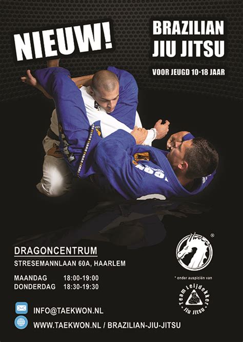 Nieuw!! Jeugdlessen Brazilian Jiu.